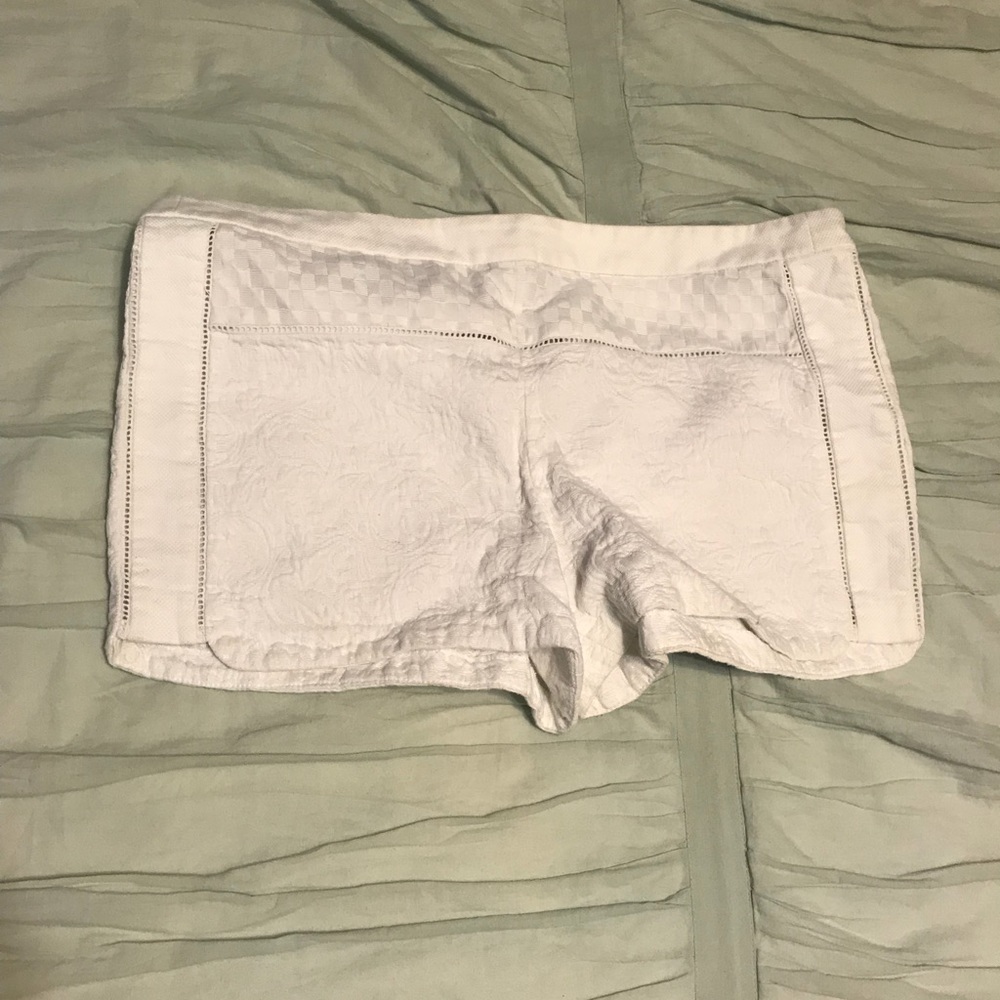 JCrew white shorts
